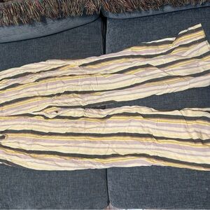 Girls Striped Multicolor Pants